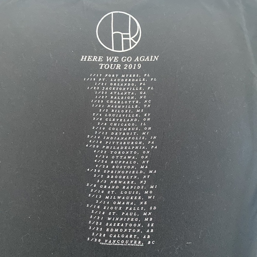 Cher Tour Shirt View 3